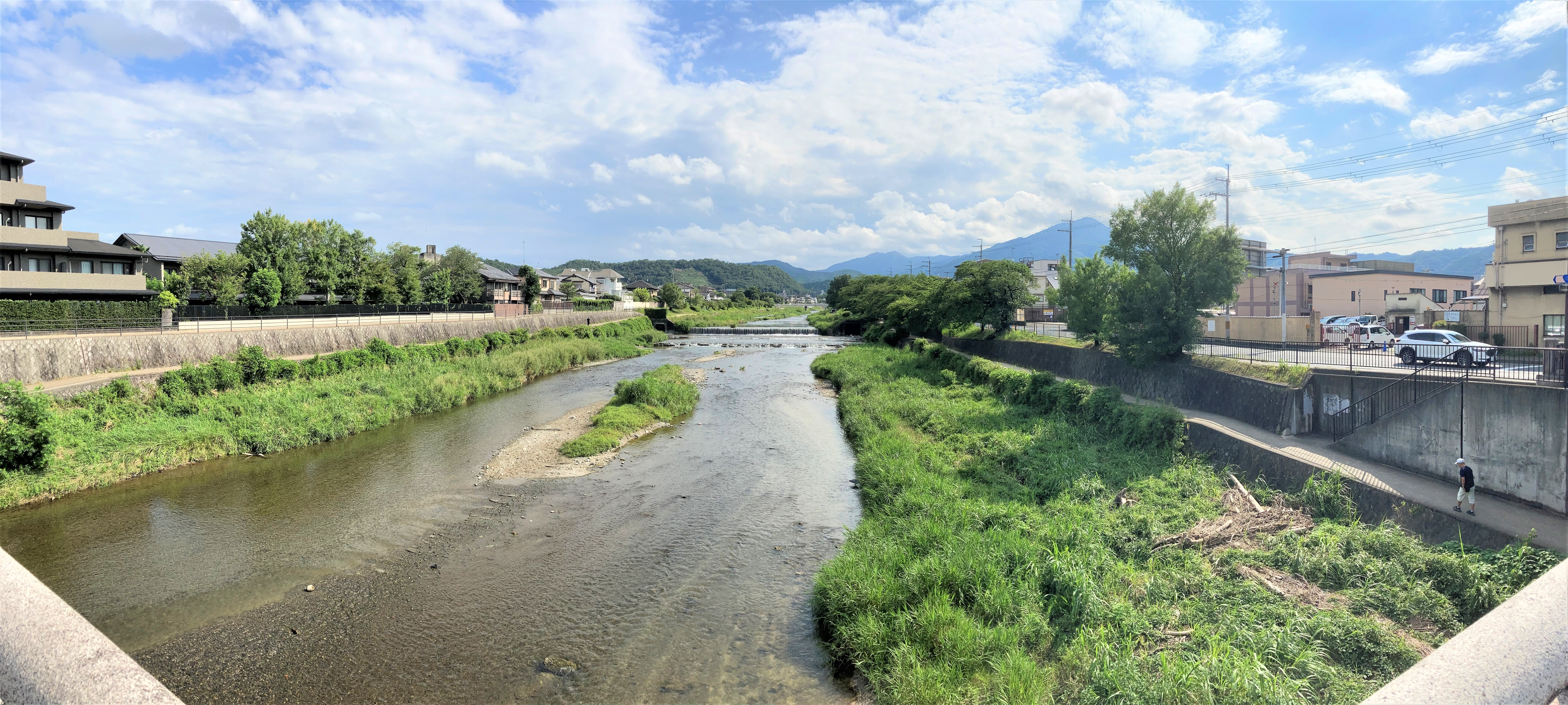 病院近隣の風景