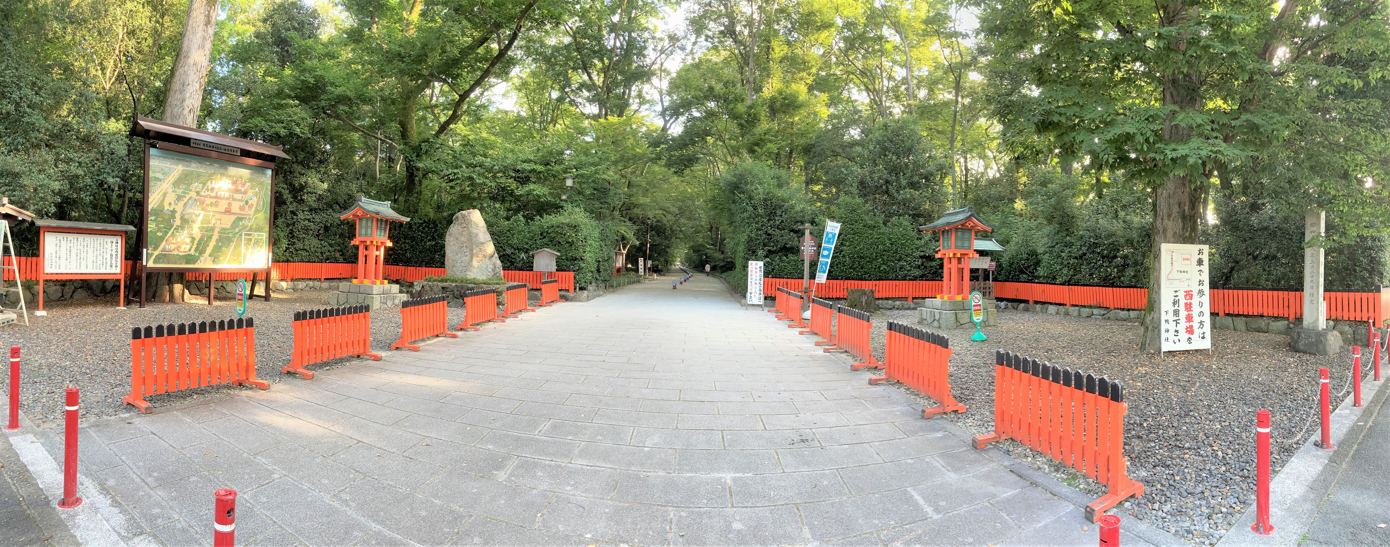 病院近隣の風景