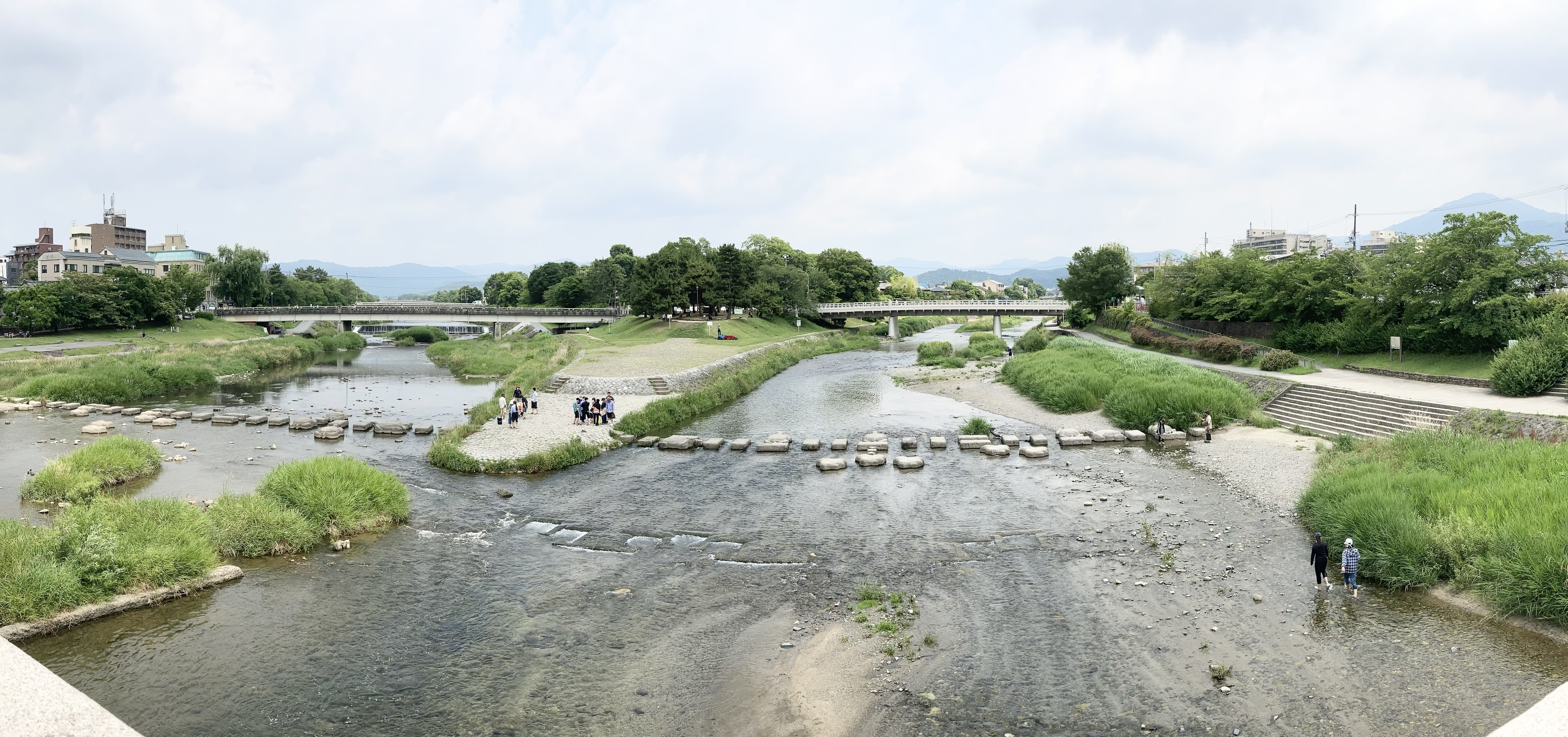 病院近隣の風景