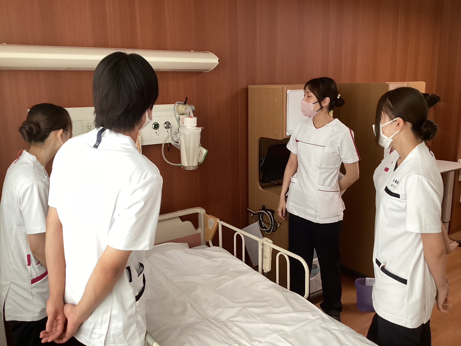 看護学生1年生が研修に来られました！