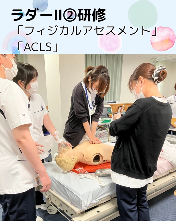 ラダーⅡ②研修を実施しました！